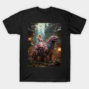 Barbie and Godzilla T-Shirt